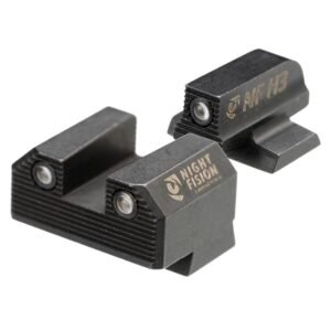 Night Fision Optics Ready Stealth Series Handgun Night Sights for Canik Mete SF/TP9 Black