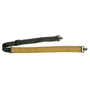 Outdoor Connection Express Paracord Sling with Push Button QD Swivel FDE