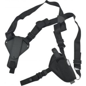 Uncle Mike's Plain Black Nylon Shoulder Holster 8716 AM#16