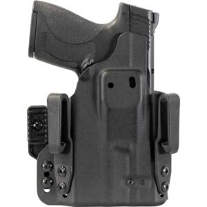 Mission First Tactical Pro Series IWB Light Holster for S&W Shield 1.0/2.0/Plus TLR-6/TLR-6 HL/TLR-6 HL G Black Ambi