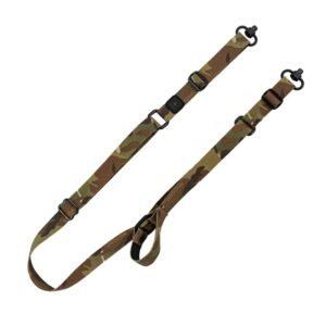 Grovtec QS 2-Point Sabre Rifle Sling with Push Button Swivels MultiCam