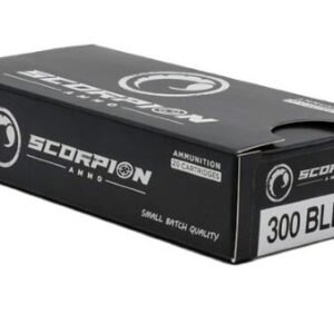 SCORPION 300 BLACKOUT - 147GR FMJ 20RD 10BX/CS