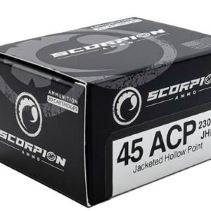 SCORPION 45ACP - 230GR JHP 20RD 10BX/CS