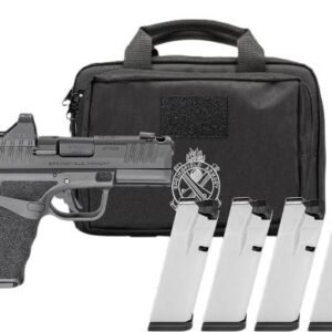 SPRINGFIELD HELLCAT PRO COMP - 9MM 3.8" 15RD 4 MAGS GEAR PAC