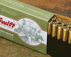 Swift A-Frame Rifle Ammunition .338 Win Mag 250 gr A-Frame 2570 fps 20/ct