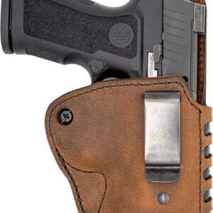 VERSACARRY CMPND HOLSTER IWB - KYDEX LEATHER RH SIG P365 BRN