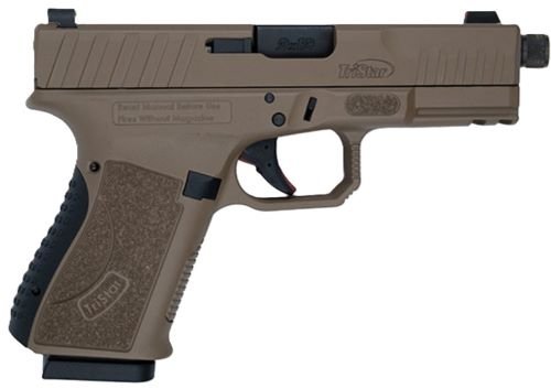TRISTAR APOC PRO 9MM 4.5" 15RD - FDE THREADED OPTICS READY