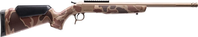 CVA SCOUT TD 6.5CM 22" - FDE/CAMO SYNTHETIC