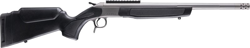 CVA SCOUT TD V3 6MM ARC 20" - STAINLESS/BLACK SYNTHETIC
