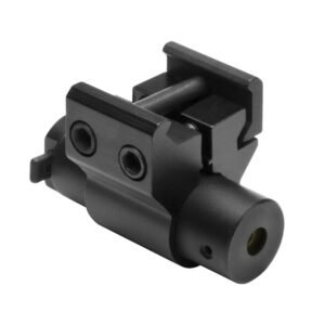 COMPACT RED LASER SIGHT WITH WEAVER MOUNT/BLACK