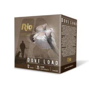 Rio Dove Load High Velocity Shotshells 12ga 2-3/4" 1-1/8oz 1275 fps #8 25/ct