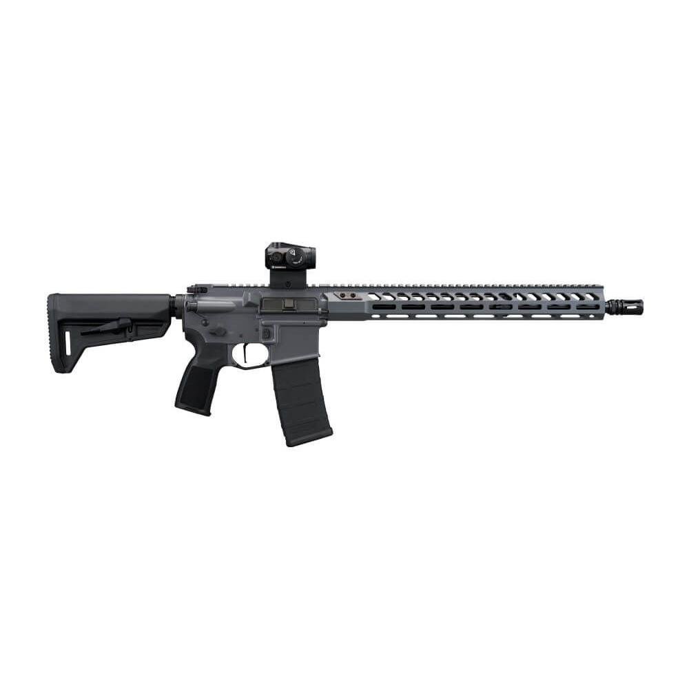 Sig Sauer M400 Forge Concrete Gray Rifle 5.56 NATO 30rd Magazine 16" Barrel ROMEO-MSR GEN II Adjustable Stock M-LOK Handguard