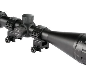 KONUS SCOPE FIGHTER 4-16X50 - W/RINGS AO ILLUMINATED BDC BLK