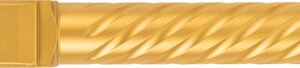 BALLISTIC ADVANTAGE FOR GLOCK - 19 G5 1/2X28" THRD. GOLD BBL