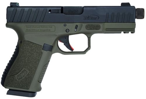 TRISTAR APOC PRO 9MM 4.5" 15RD - OD GREEN THREADED OPTICS READY