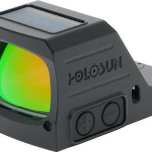 HOLOSUN 407 GOLD DOT 2MOA - OPEN LENS FULL SIZE PISTOL
