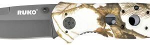RUKO FOLDER 3.25" TUNDRA - HANDLE CLAMSHELL