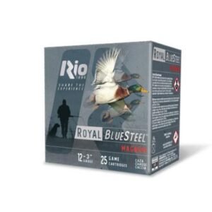 Rio Royal BlueSteel Magnum High Velocity Shotshells 12ga 3" 1 1/5oz #2 25/ct
