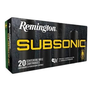 Remington Subsonic Rifle Ammunition 45-70 Govt 300gr HP 1000 fps 20/ct