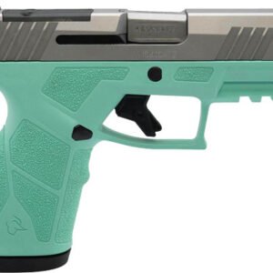 TAURUS GX2 TORO 9MM 13-SHOT - ADJ CYAN/SS POLYMER