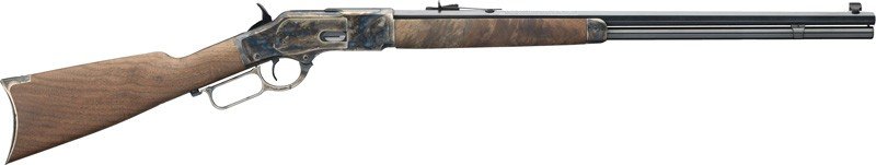 WINCHESTER 1873 SPORTER 357/38 - SP OCT/BLUED 24" CASE COLORED