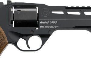 CHIAPPA RHINO 60SA 357MAG - 6" ADJ. SIGHT BLACK/WALNUT