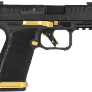 CANIK METE MC9 PRIME 9MM 3.65" - OR NS 2-17RD BLACK/GOLD TALO
