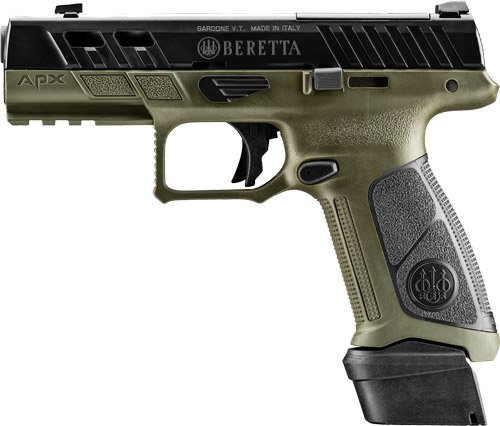 BERETTA APX A1 FS PORTED 9MM - 4.25" 10RD OD GREEN - Image 2