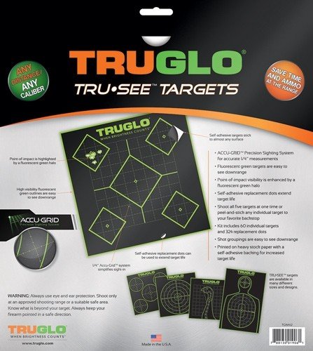 TRUGLO TRU-SEE REACTIVE TARGET - 5 DAIMOND 12-PACK - Image 2
