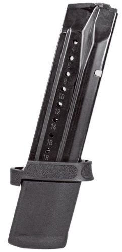 S&W MAGAZINE M&P9 23RD WITH - ADPTER BLACK ALUMINUM