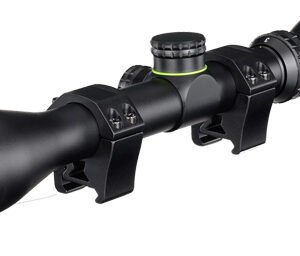 VIRIDIAN VENTA 3-9X40 SCOPE - W/ RINGS ANODIZED BLACK