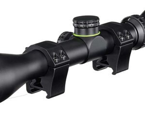 VIRIDIAN VENTA 4-12X40 SCOPE - W/ RINGS ANODIZED BLACK