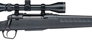 SAVAGE AXIS XP 243 20" COMPACT - THREADED W/3-9X40 BLACK/BLACK