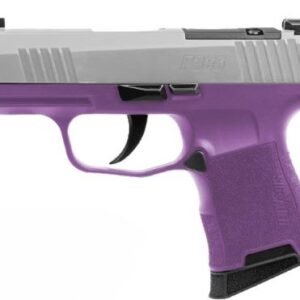 SIG P365 PURPLE RAIN 9MM 3.1" - XRAY3 (2)10RD PURPLE/STAINLESS