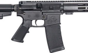 GLFA AR15 PISTOL 300 AAC 7.5" - W/ BRACE NITRIDE BARREL BLACK