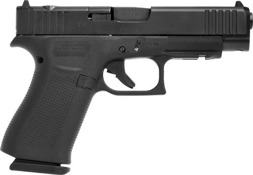 GLOCK 48 MOS 9MM LUGER FS 15RD - W/ FRONT RAIL BLACK