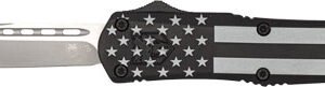 COBRATEC MEDIUM FS3 OTF BLACK - OUT FLAG 3" D2 DROP NON SRRTED