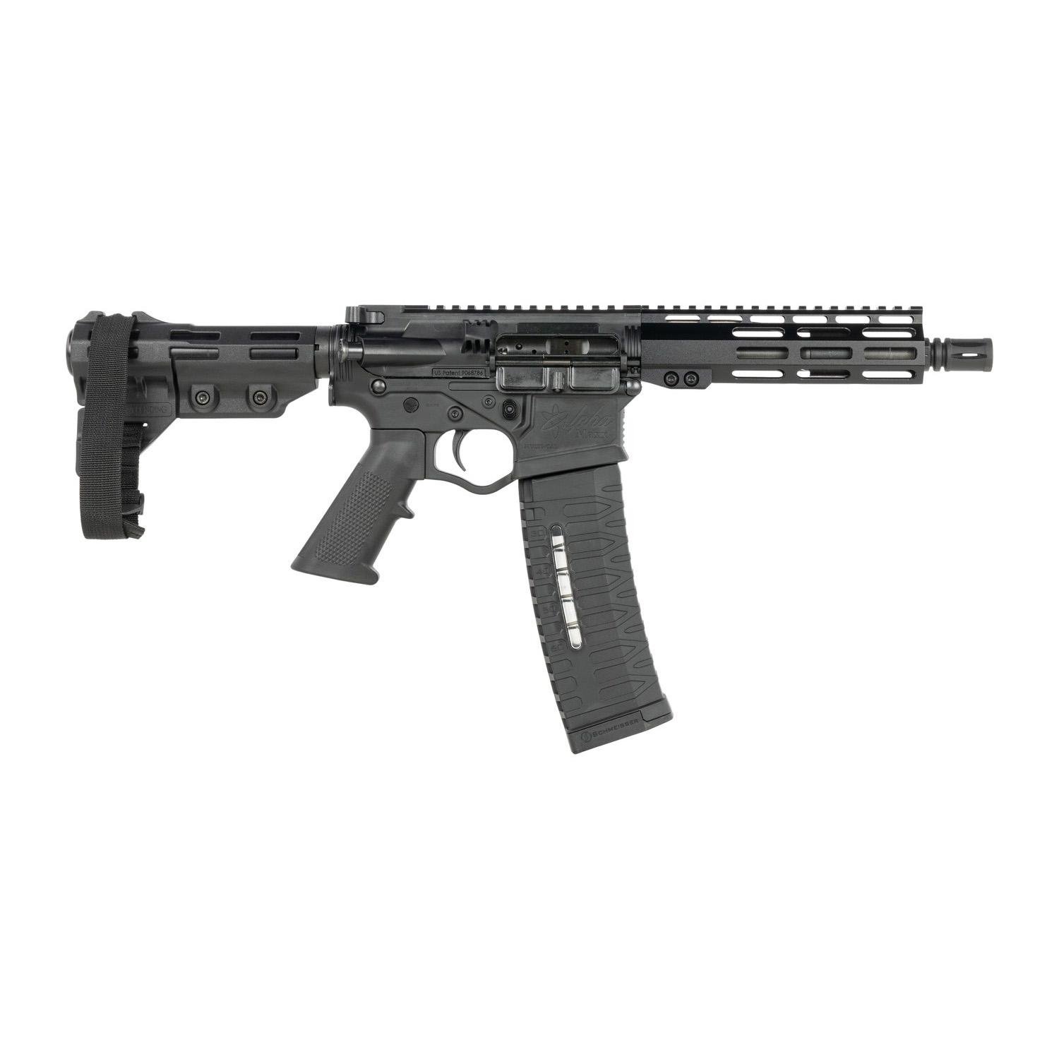 ATI Alpha MAXX Pistol 5.56mm 60rd Magazine 7.5" Barrel 7" M-Lok TB Brace