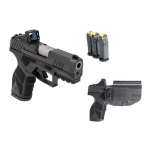 Taurus GX2 TORO Handgun Kit 9mm Luger 13rd Magazine(2) 3.38?? Barrel Black Slide/Frame Holster & Red Dot