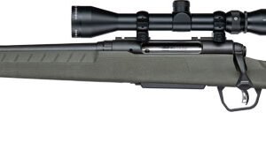 SAVAGE AXIS 2 XP 6.5CM 20" LH - THREADED W/3-9X40 BLACK/GREEN