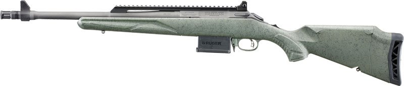 RUGER AMERICAN GENII SCOUT - 308 WIN 16.1 GREY GREEN SYN - Image 2