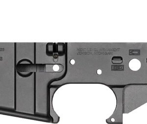 NLA FORGED AR15 LOWER RECEIVER - BLACK