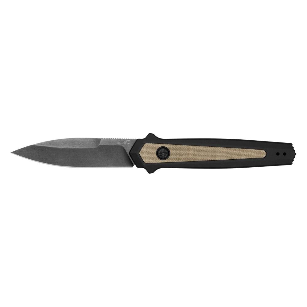 Kershaw Launch 15 Automatic Folding Knife 3-1/2" Spear Point Blade Black