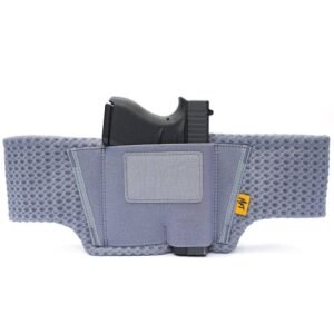 Mission First Tactical Ultralite Belly Band Holster Dove Grey Ambi