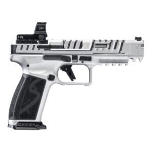 DEMO Canik SFx Rival-S Chrome Handgun 9mm Luger 18rd Magazine 5" Barrel Chrome with MO2 Optic